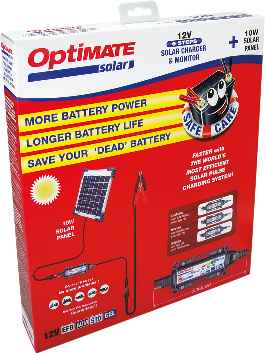 TECMATE Duo Charger Solar 10 Watt TM522-D1