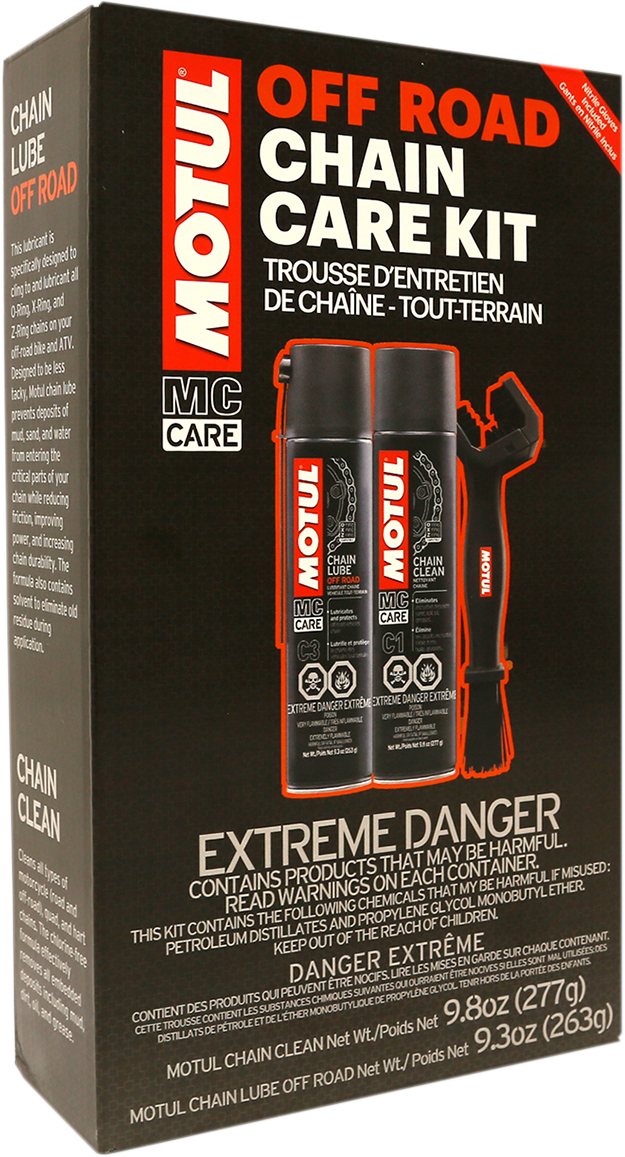 MOTUL Chain Care Kit - Off-Road - Aerosol 109788 - Image 3