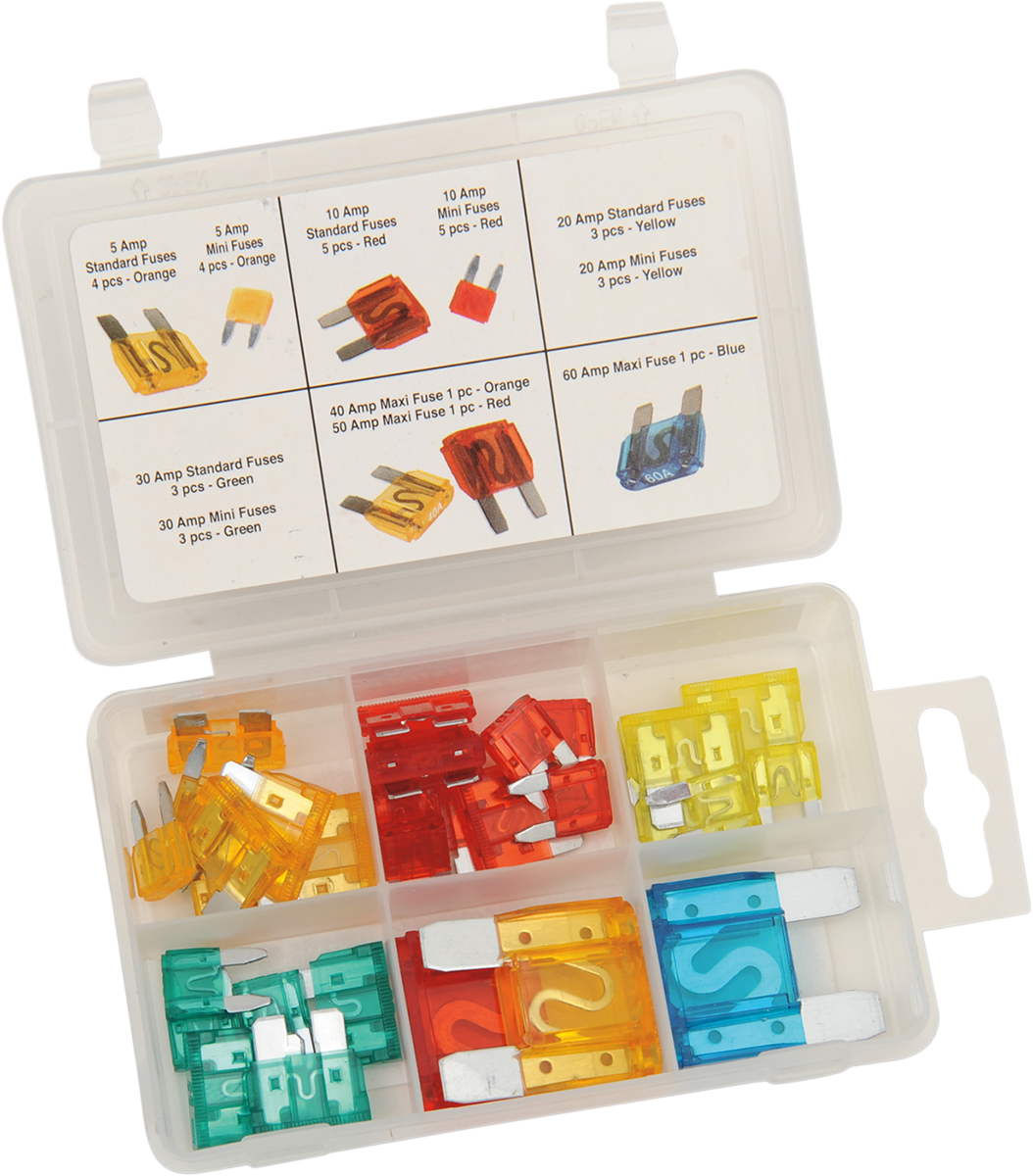 PERFORMANCE TOOL Fuse Assortment - 33-Piece W5370 - Image 2