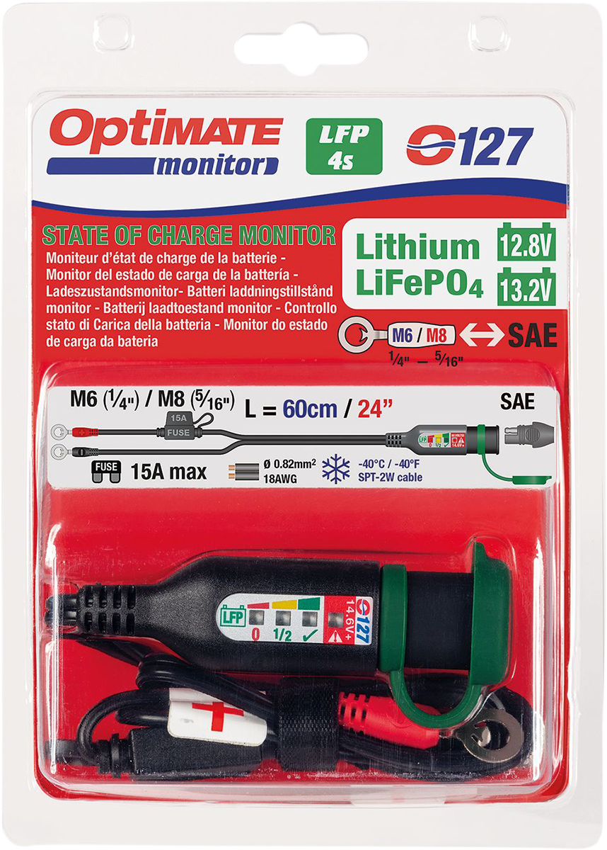TECMATE Lithium Battery Monitoring Lead O-127 O-127 - Image 3