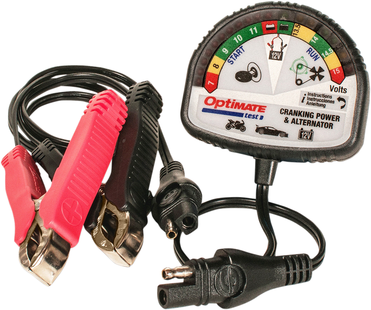 TECMATE Battery Charging System/Alternator Tester - Pocket - Battery Clip/12V TS-121 - Image 2