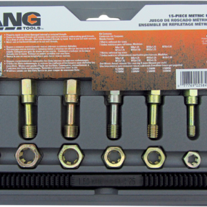 LANG TOOLS Thread Restorer Kit - Metric 2584