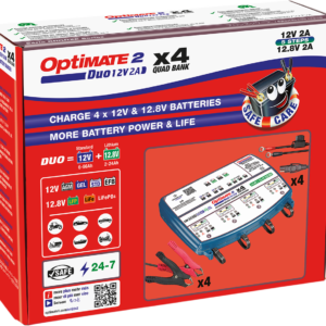 TECMATE Battery Charger/Maintainer - 4-Bank TM-575