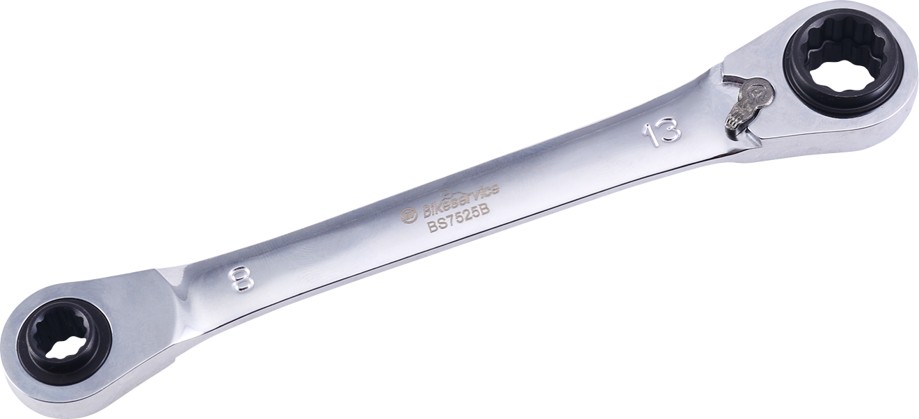 BIKESERVICE Ratchet Wrench Tool BS7525B
