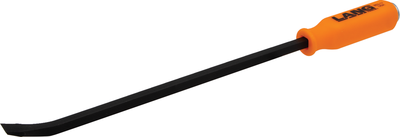 LANG TOOLS Pry Bar with Striking Handle - Curved Tip - 17" 853-17