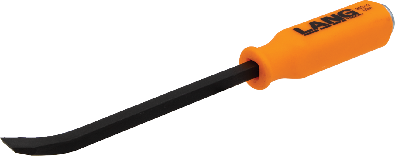 LANG TOOLS Pry Bar with Striking Handle - Curved Tip - 12" 853-12 - Image 2