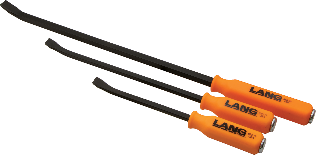 LANG TOOLS Pry Bar with Striking Handle - Curved Tip - Set 853-3ST - Image 3