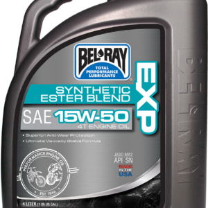BEL-RAY EXP Synthetic Blend 4T Oil - 15W-50 - 4L 99130-B4LW