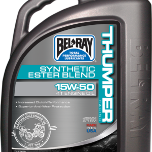 BEL-RAY Thumper Synthetic Blend 4T Oil - 15W-50 - 4L 99530-B4LW