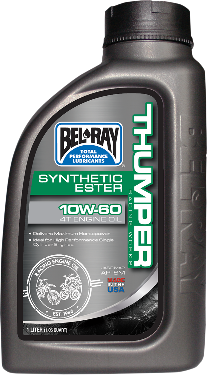 BEL-RAY Thumper Synthetic Oil - 10W-60 - 1L 99551-B1LW