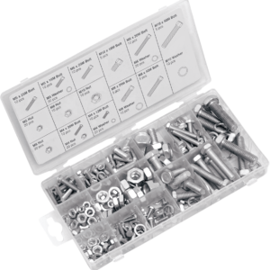 PERFORMANCE TOOL Metric Nut/Bolt Assortment 240-Piece W5334