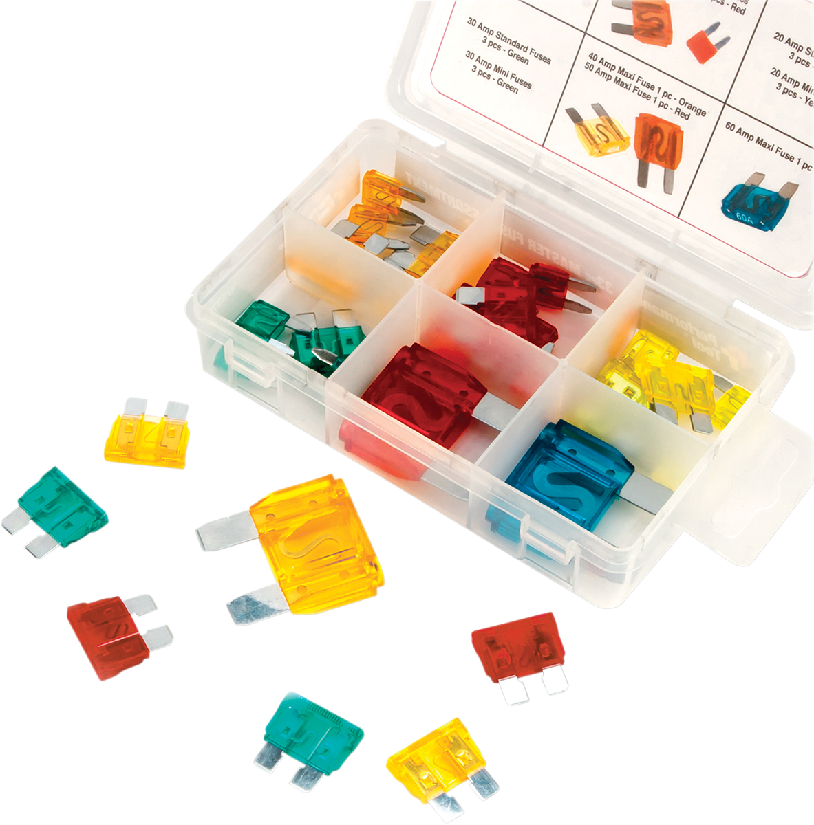PERFORMANCE TOOL Fuse Assortment - 33-Piece W5370