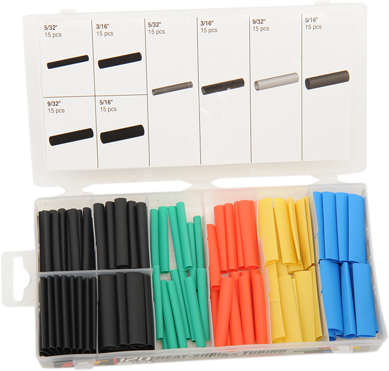 PERFORMANCE TOOL Heat Shrink Tubing - 120 PC W5233