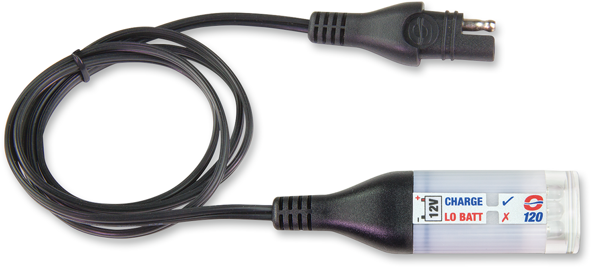 TECMATE Charge System Tester w/Flashlight - SAE/2 Pin Connector - LED O-120