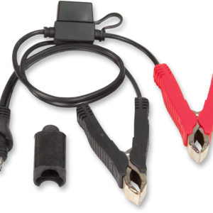 TECMATE Charger Cord - SAE to Fused Battery Clips O-14