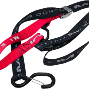 MATRIX CONCEPTS,LLC E-Series Tie-Down - Red - 1" E1-102