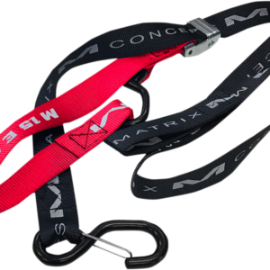 MATRIX CONCEPTS,LLC E-Series Tie-Down - Red - 1.5" E1-302