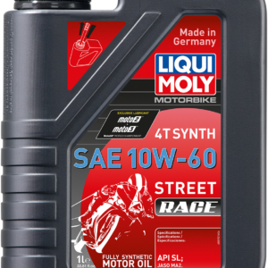 LIQUI MOLY Street Race Synthetic 4T Oil - 10W-60 - 1L 20070