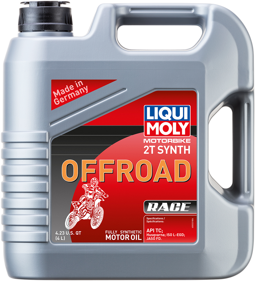 LIQUI MOLY Off-Road Synthetic 2T Oil - 4L 20180