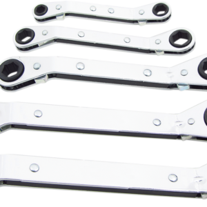 LANG TOOLS Wrench Set - Ratcheting Offset - SAE ROW-5