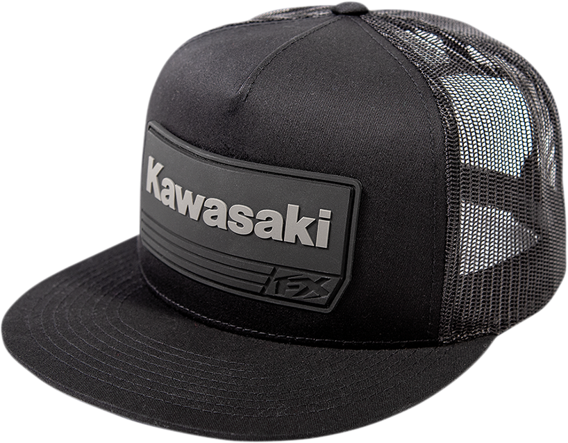 FACTORY EFFEX Kawasaki 21 Racewear Hat - Black - One Size 24-86110