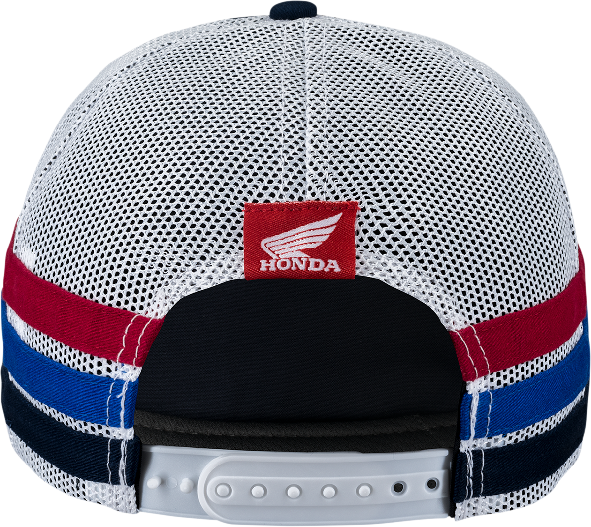 HONDA APPAREL Honda Africa Twin Race Hat - Navy/White NP21A-H2222 - Image 2