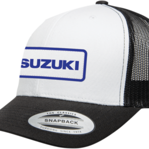 FACTORY EFFEX Suzuki Throwback Hat - Black/White 25-86404