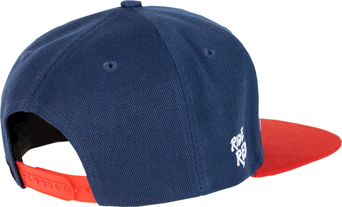 D'COR VISUALS Honda HRC Hat - Navy/Red - One Size 70-126-1 - Image 2