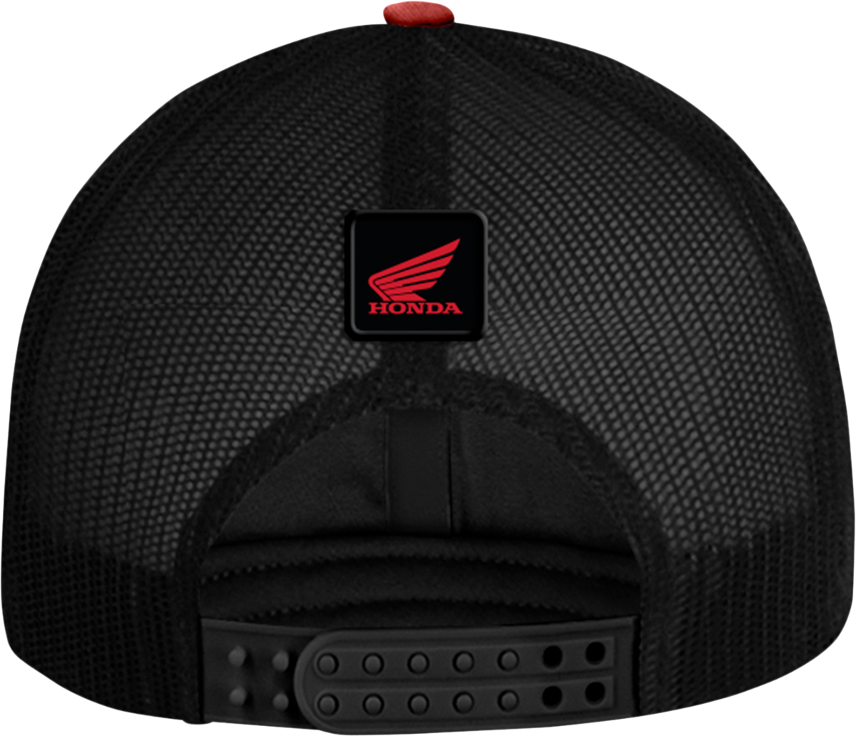 HONDA APPAREL Goldwing Hat - Heather Red/Black NP21A-H2491 - Image 2