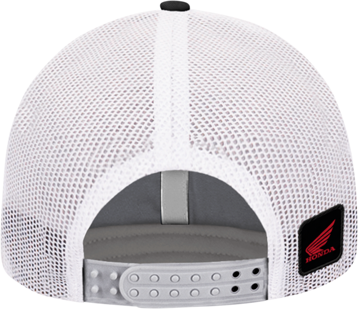 HONDA APPAREL Honda Wing Hat - Red/Black/White NP21A-H3162 - Image 2