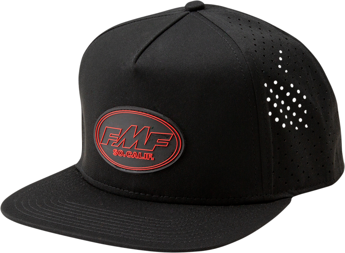 FMF Murky Hat - Black/Red - One Size FA22196909BLROS