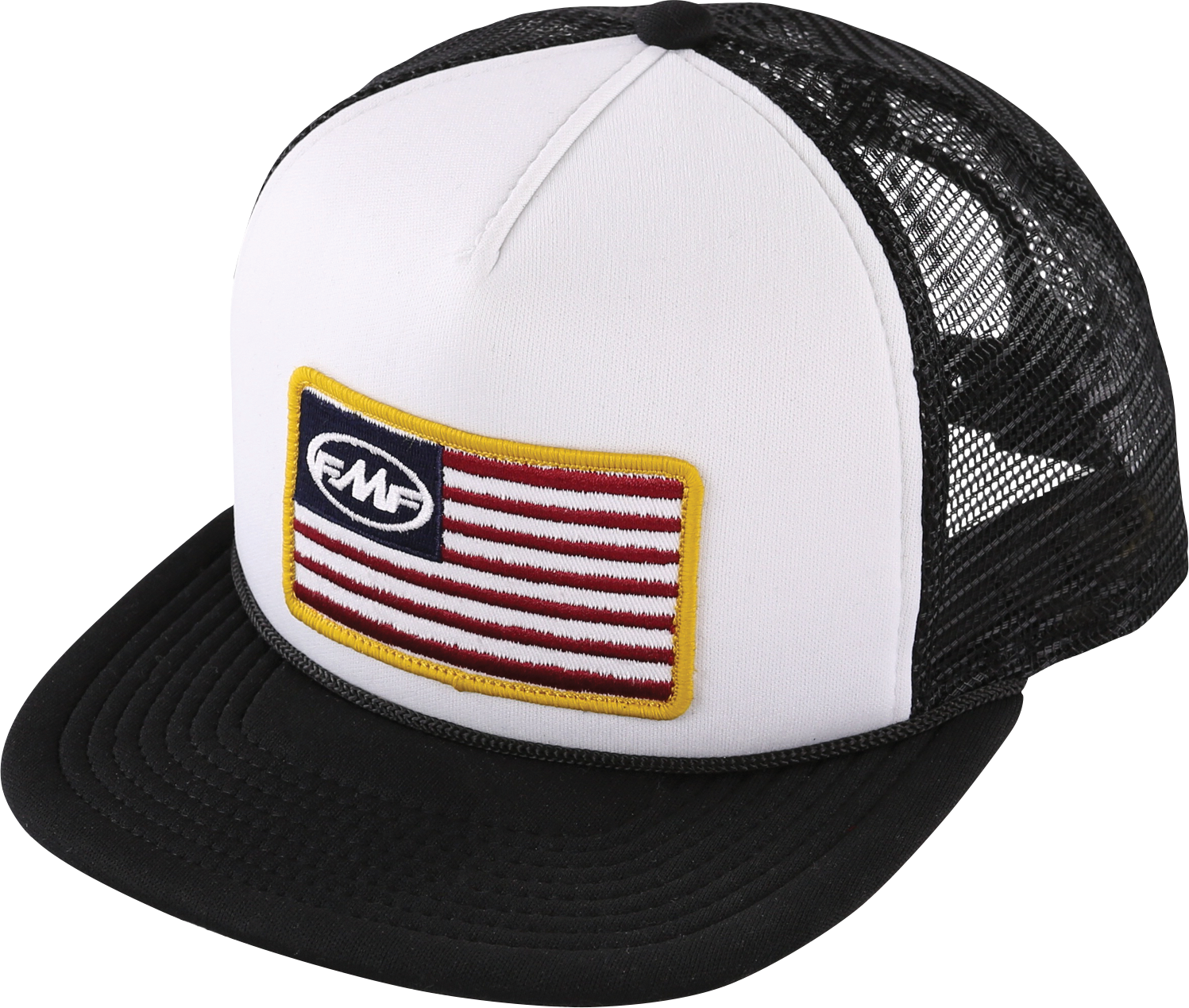 FMF Stars & Bars Hat - White - One Size SP21196911WHT
