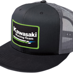 FACTORY EFFEX Kawasaki Racing Hat - Black/Gray 18-86102