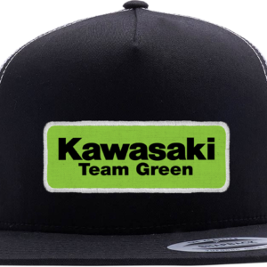 FACTORY EFFEX Kawasaki Team Green Hat - Black/White 22-86102