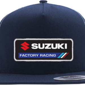 FACTORY EFFEX Suzuki Factory Hat - Navy/White 22-86404