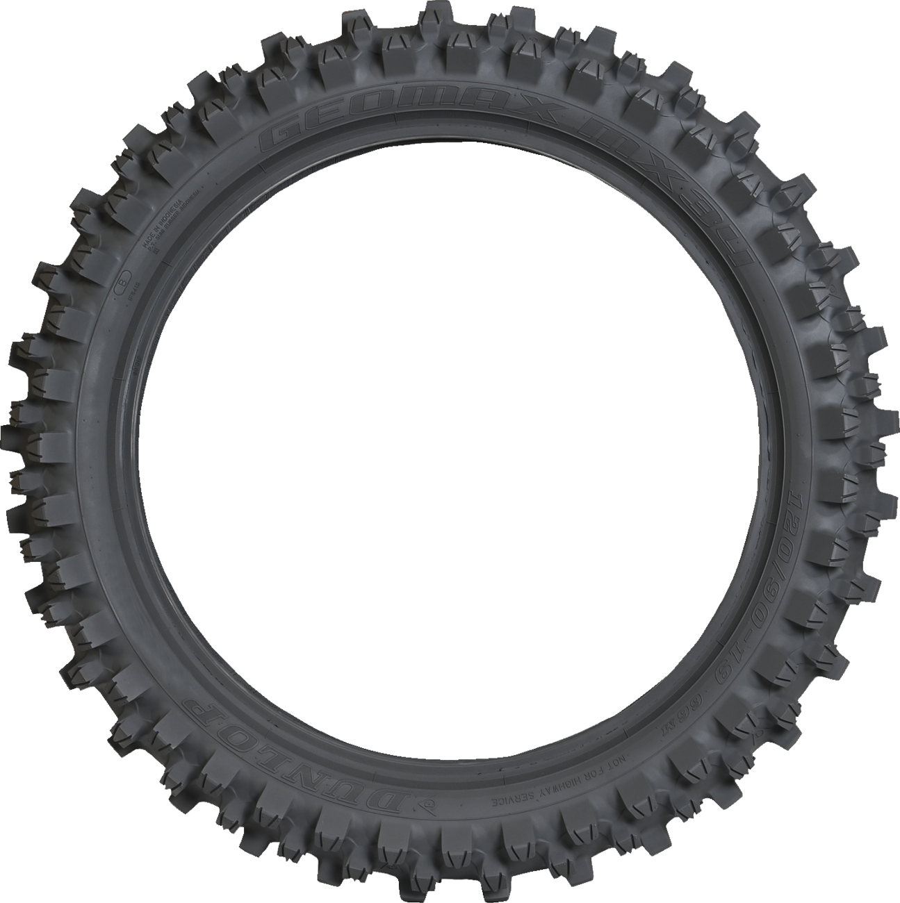 DUNLOP Tire - Geomax MX34 - Rear - 120/90-19 - 66M 45273517 - Image 2