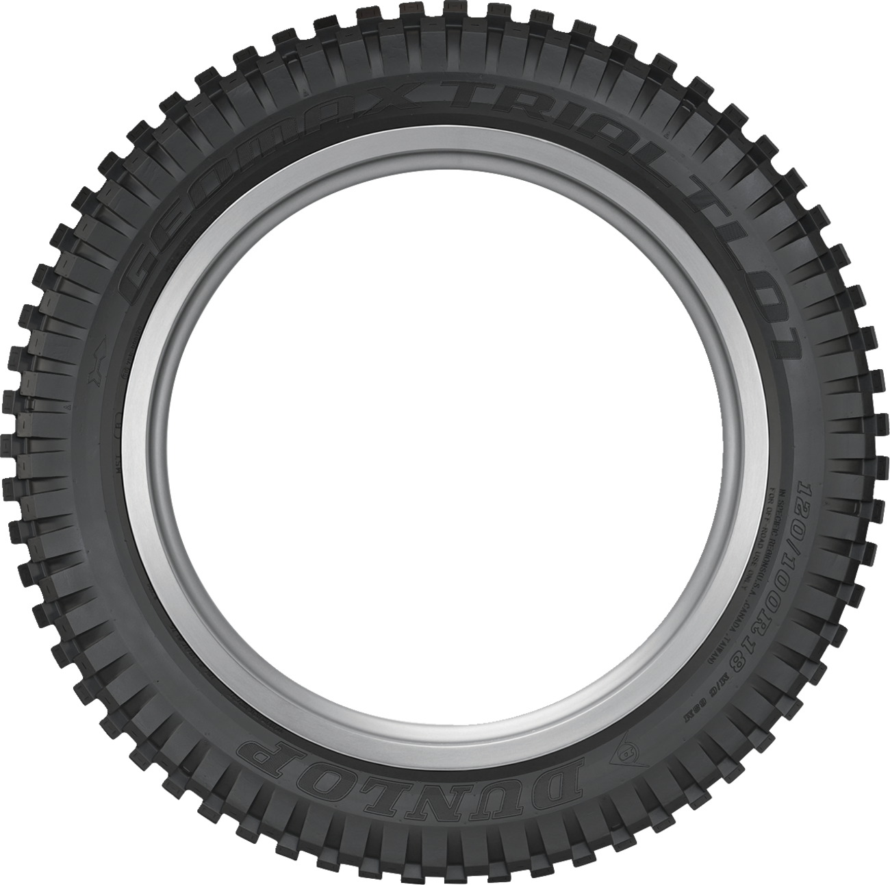DUNLOP Tire - Geomax TL01 - Rear - 120/100R18 - 68M 45262501 - Image 3