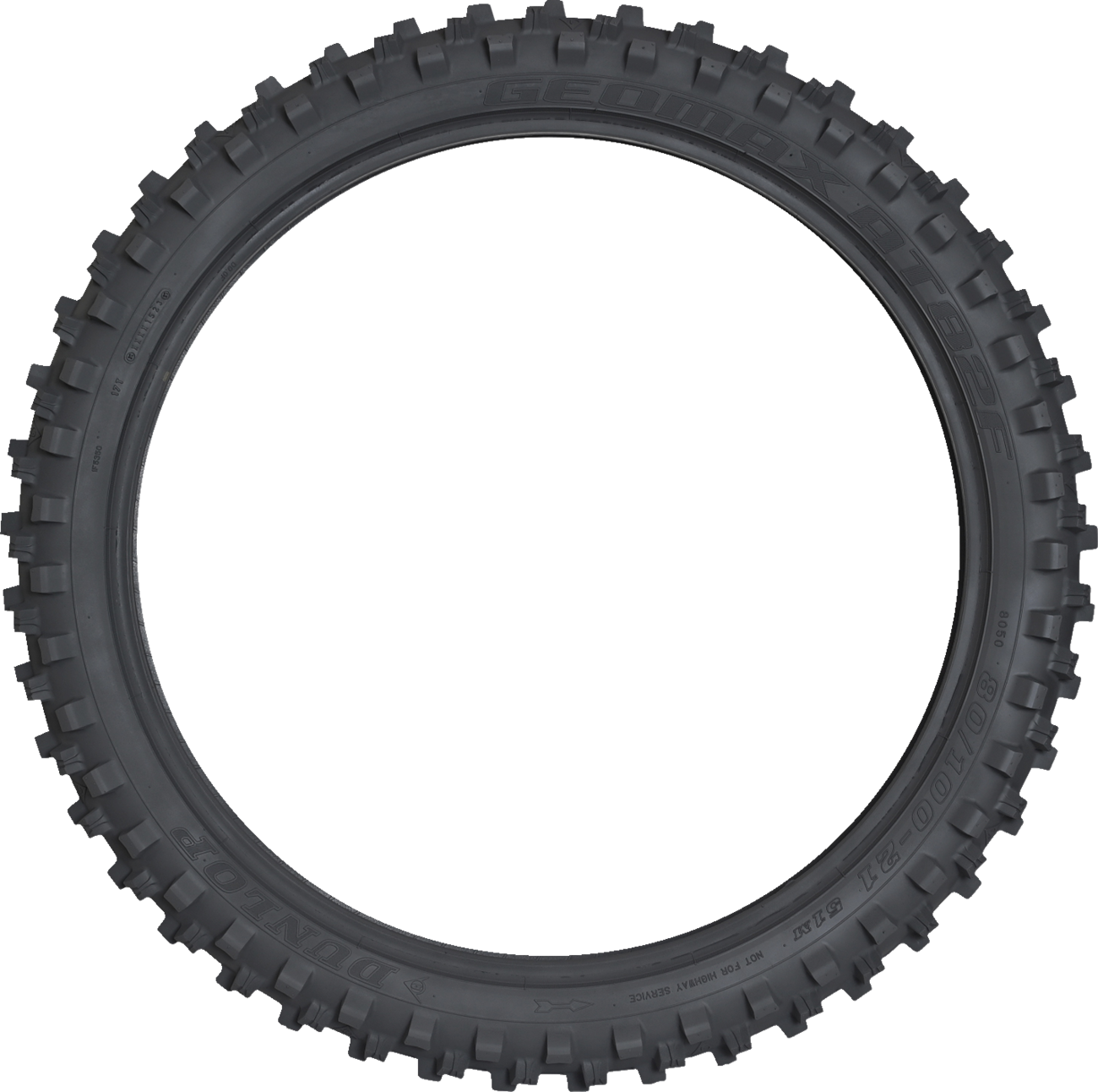 DUNLOP Tire - Geomax AT82 - Front - 80/100-21 - 51M 45261500 - Image 3